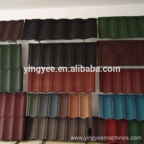 Stone Coated Metal Roofing Tile Making Machinery